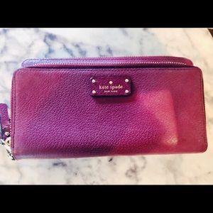 Kate Spade Anita Grove Wallet in Rioja (Wine)